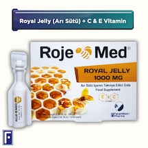 Roje Med Royal Jelly Arı Sütü İçeren Takviye Edici Gıda 1000 Mg 10 x 10 Flakon Roje Med Royal Jelly Arı Sütü İçeren Takviye Edici Gıda 1000 Mg 10 x 10 Flakon