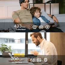 Kablosuz + Bluetooth Usb Adaptör, 600 Mbps Hız İle Bağlantı