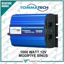 1500W 24V Modifiye  Sinüs Inverter Tommatech