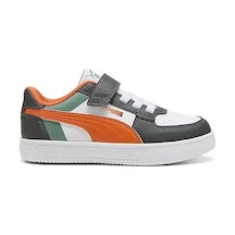 Puma 394462 13 Caven 2.0 Block Ac+ Ps K.yeşil-beyaz-turuncu Çocuk Çok  Renkli