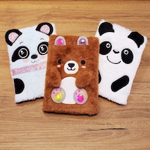 Panda Tasarımlı Peluş Defter