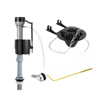 Suntek Yan Girişli Tuvalet Rezervuarlarının Değiştirilmesi Siyah T4201