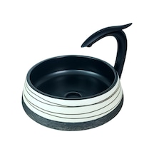Sarissa 42 Cm Dekoratif Tezgah Üstü Çanak Lavabo Renkli