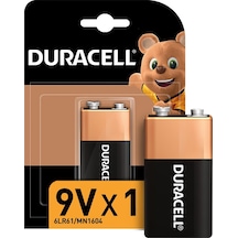 Duracell 6LR61-MN1604 9V Alkalin Pil