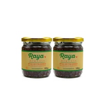 Organik Siyah Zeytin Ezmesi 2 Li Set 180 G X 2