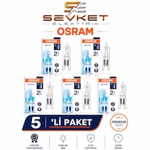 Osram 40w 5'li Paket Halopin Fırın Ampul G9 Duy 2700k