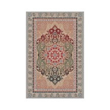 Kartela Halı Luma Halı Jüt Taban Dokuma Halı - 60 X 90 Cm Çok Renkli