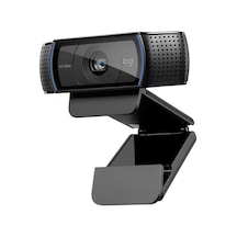Amazon İçin Logitech C920 Hd Pro Web Kamerası, Full Hd 1080p/30fps Görüntülü Arama, Net Stereo Ses, Hd Işık Düzeltme, Skype, Zoom, Facetime Ve Hangouts İçin, Pc/mac/dizüstü Bilgisayar/Apple Uyumlu Macbook/tabletler - Siyah