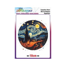 Ütü İle Kumaşa Yapışan Baskı 2247