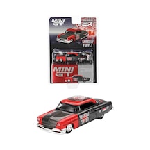 1:64 X Mizu Lincoln Capri Hot Rod 1954 Shadow Puppet Diecast Model Araba Çok Renkli