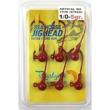 Sea Horse Jighead 1/0 5 Gr 1938 Bln Kırmızı 6 Pcs