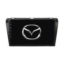 Mazda Mazda 3 - Araç Multimedya Ekran - 4gb 64gb - Old - Black - 2004 - 2009 - 9 Inch - Myway - Red