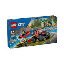 60412 Lego City 4x4 Kurtarma Botlu İtfaiye Kamyonu 301 Parça +5 Yaş