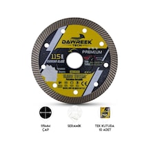 Dawreek Dt003cd 115mm Premium İnce Turbo Pro Elmas Testere Porselen-seramik
