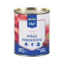 Metro Chef Meyve Konserve 825 G Kiraz 3'li Ekonomik Paket - 3 Adet Tarı