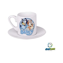 Bluey Türk Kahvesi Fincanı 0109 Beyaz