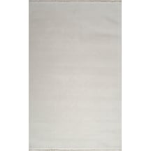 Artemis Halı Zeus 09991b Beyaz Modern Sade Desen Halı