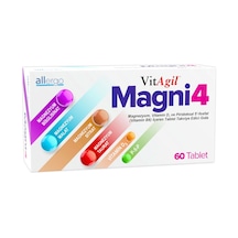 Allergo Vitagil Magni4 Magnezyum Vitamin D3 P5p 60 Tablet