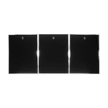 Frames 510780t Üçlü Resim Çerçevesi, Gümüş Kaplama, 20,3 X 25,4 Cm