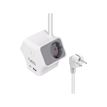 Vea Ve-g903yc 3 Lü Usb+ Type-c Girişli Anahtarlı 1.5 Metre Grup Priz 0