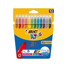 Bic Keçeli Boya Kid Couleur 12 Renk Karton Kutu