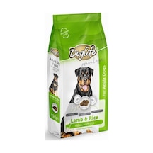 Doglife Kuzu Etli ve Pirinçli Yetişkin Köpek Maması 15 KG