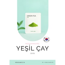 Modamkore Yeşil Çay Özlü Kore Yüz Maskesi Gözenek Sıkılaştırıcı Arındırıcı