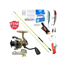 Okuma Outrax 4000 210cm 5-45gr Karbon High Tech Maket Balık Spin Olta Takımı Seti