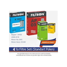 Netpar Peugeot Bipper 1.4hdı 2008-2018 Filtron 4'lü Filtre Seti
