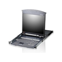 Aten Aten Kl1508Amt 8 Port Cat5 High Density Dual Rail Lcd Kvm Sw