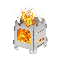 Jeehugo Küçük Boy Çift Yönlü Titan Camping Mangal, Katlanabilir Ve Hafif, Outdoor Seyahat İçin İdeal 70g Çok Renkli