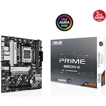 Asus Prime B850m-k Am5 Ddr5 Ses Glan Dp-hdmı Sata3 Usb3.2 Matx Anakart