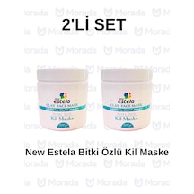 Profesyonel Bitki Özlü Kil Maske 600gr X2 Adet