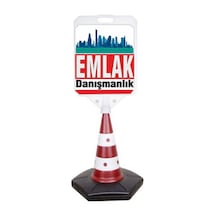 Emlak Temalı Reklam ve Uyarı Dubası 1 Adet