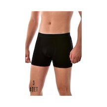 Tutku Erkek Siyah 3 Adet Elit Modal Elasthan Boxer 1251