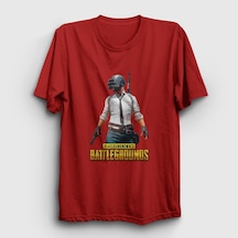 Presmono Unisex Cover Pubg T-shirt Kırmızı
