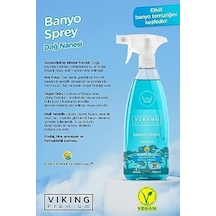 Viking Banyo Spreyi Dağ Nanesi 750 Ml Açık Gri
