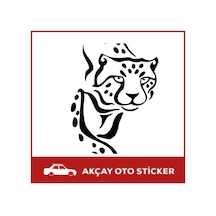 Leopar Sticker Leopar Araç Sticker Leopar Araba Sticker