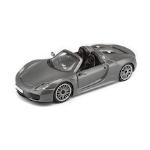 Burago 1/24 Ölçek Porsche 918 Spyder Model Araba Sarı
