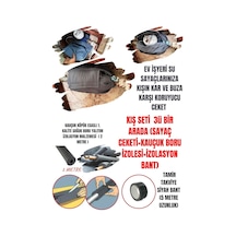 3'Lü Set - Su Saati Sayac Kiş Kar(Dona) Karşi Koruyucu