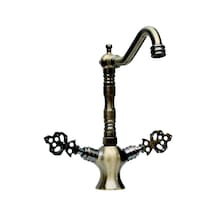 Osmanlı Antik Tombul Se Kuğu Osmanlı Lavabo Eviye Bataryası