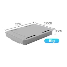 Gri Fonken Saklama Kutusu Kalemler Için Masa Altında Çekmece Ofis Ev Depolama Kırtasiye Organizatör Çok Amaçlı Düzen. 56373025