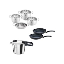Fissler Vitaquick Edition 6 Litre Düdüklü Tencere + Original Profi Collection Tencere Ve Tava Seti Çok Renkli