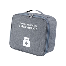 Suntek Taşınabilir İlaç Saklama Çantası Boş İlk Gri-ve-l