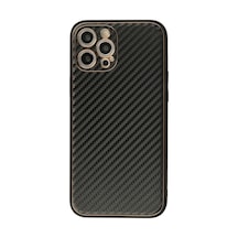 Apple İphone 12 Pro Kılıf Coco Karbon Silikon - Siyah