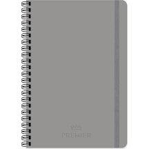 Keskin Color 17x24 Kareli Spiralli Premier Defter - Gri