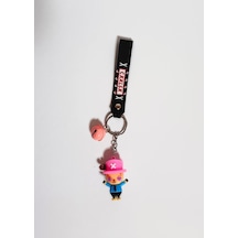 Anahtarlık Pembe Şapkalı Çocuk