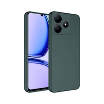 Realme C61 Kılıf First Silikon - Koyu Yeşil Bzsxx00 1