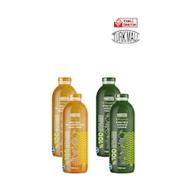 Organik %100 Yeşil + Sarı Meyve Suyu 700 Mlx4 Adet