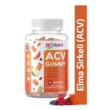 Hi Habit Elma Sirkesi Gummy B12 Folik Asit İçeren 60 Adet